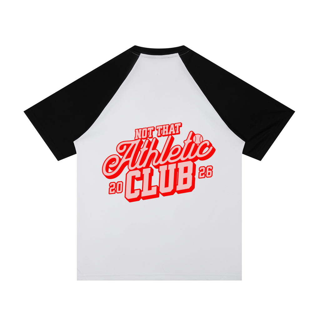 CORVUSNOCTEM - Contrast Raglan Sleeve Mesh T-Shirt