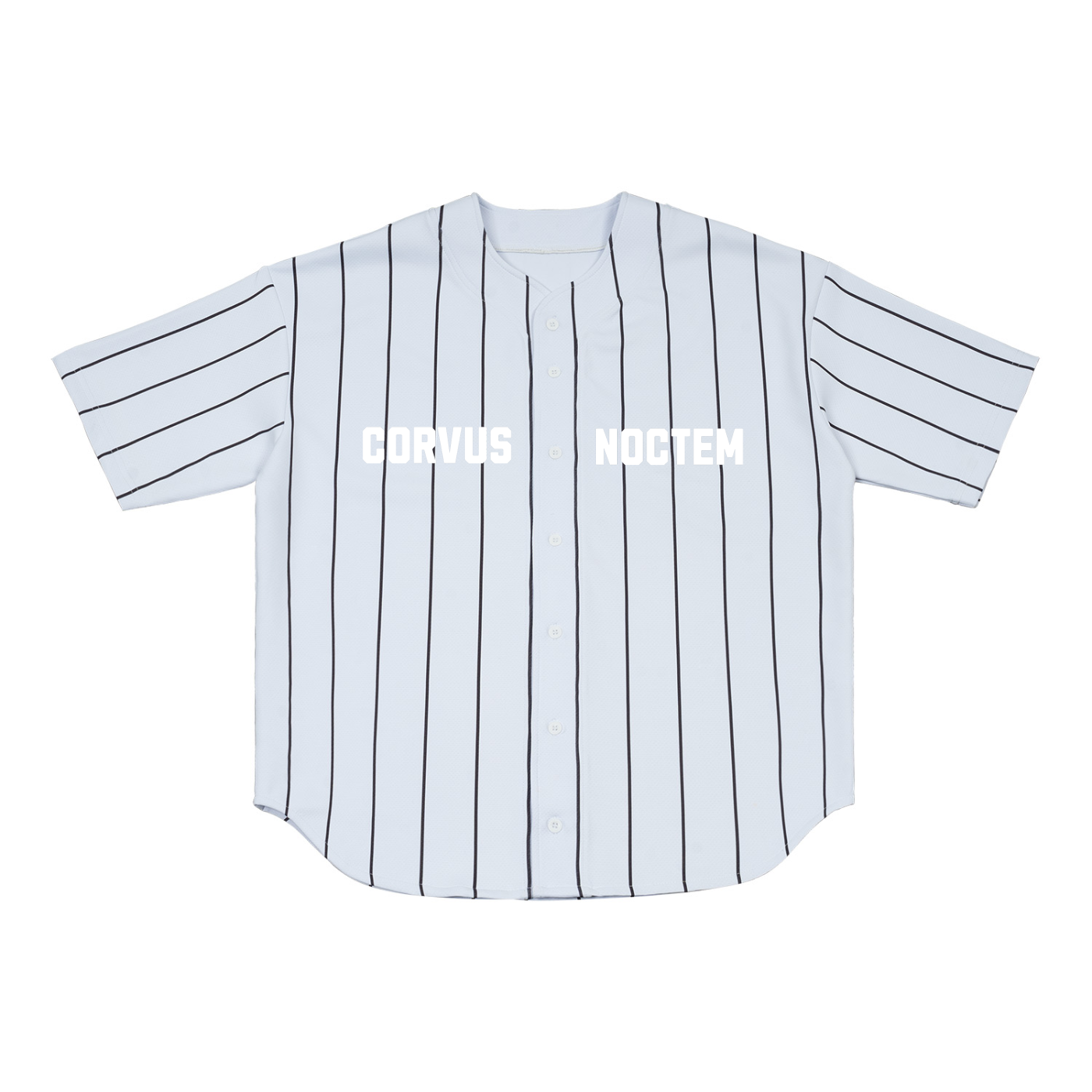 CORVUSNOCTEM - Pinstripe Baseball Jersey